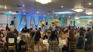 photo of a wedding at White Diamond Conference Center in Calgary